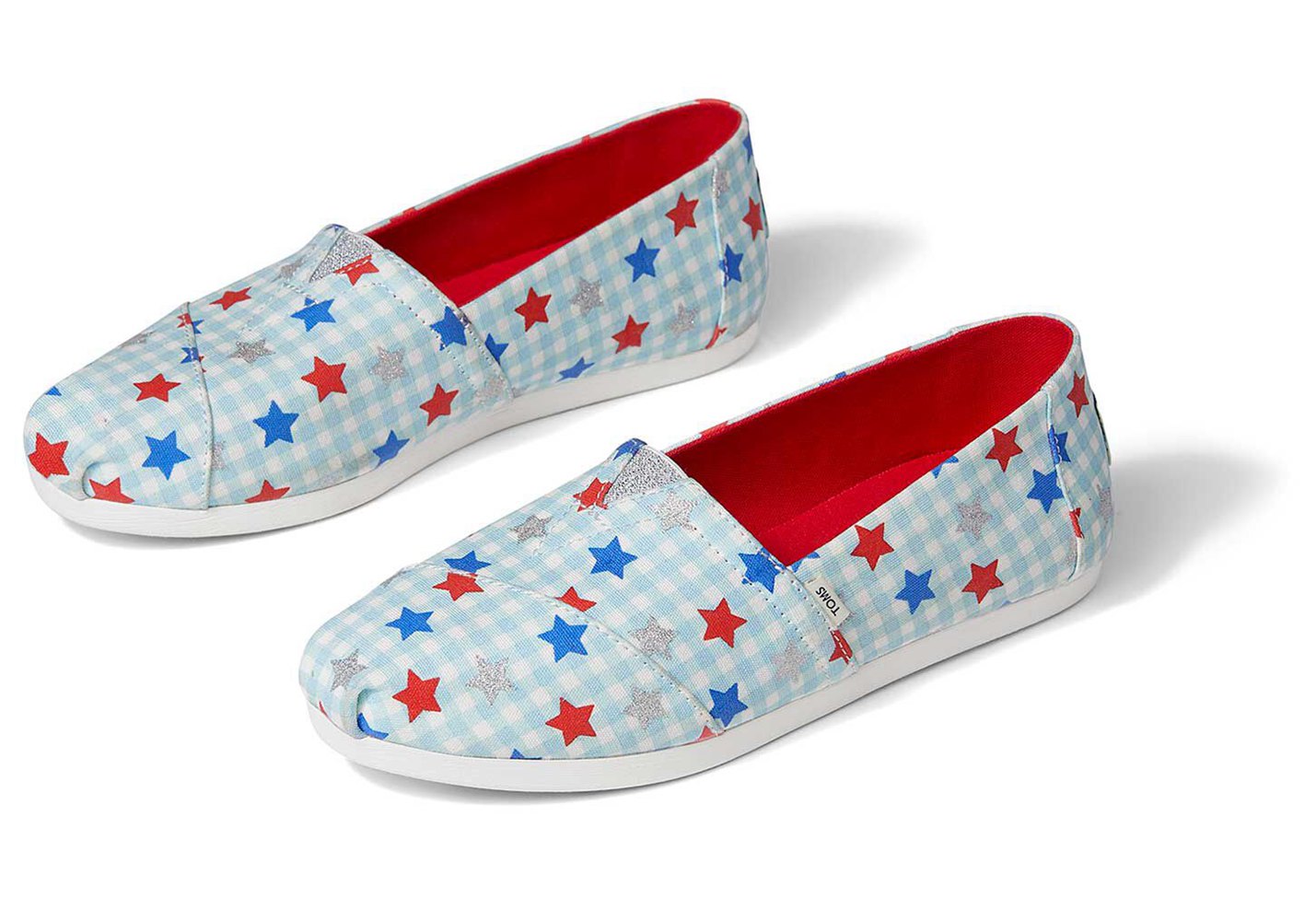 Toms Alpargata Glitter Stars Espadrille Multicolor - Womens - 54073-LHPA